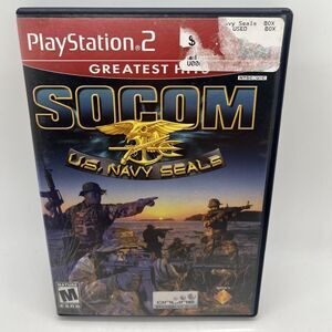 Socom: U.S. Navy Seals (Sony PlayStation 2, 2003) PS2 - Tested
